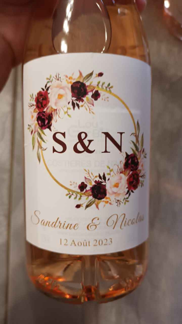 Etiquettes bouteilles vin - 3