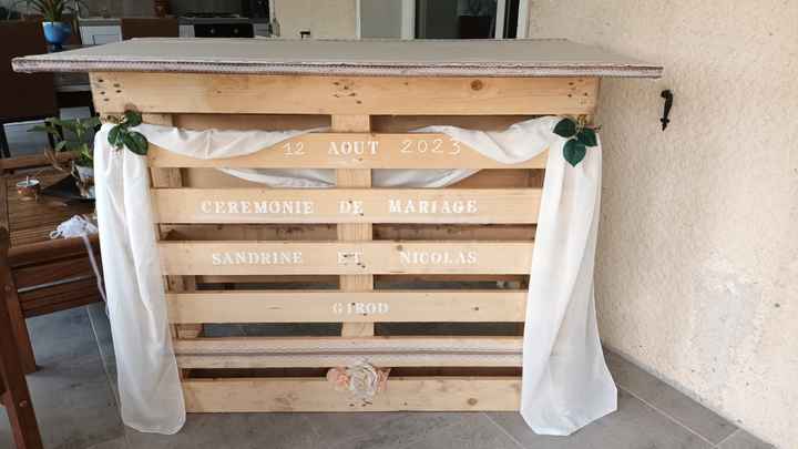 Notre table cérémonie - 1