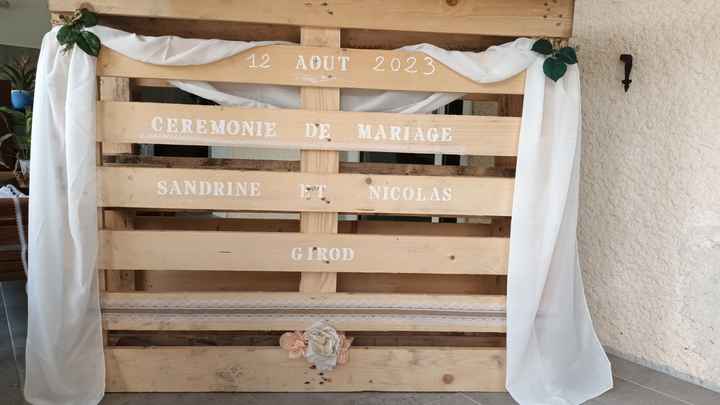 Notre table cérémonie - 2