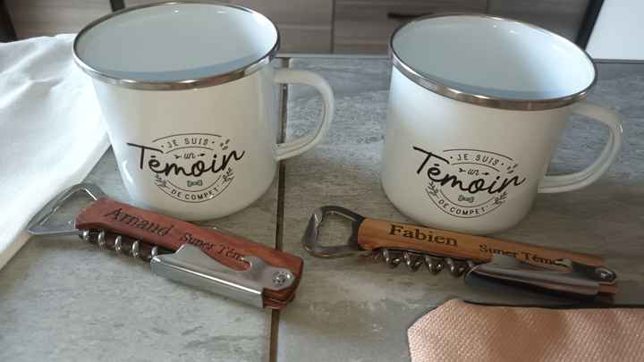 Cadeaux pour nos témoins - 2