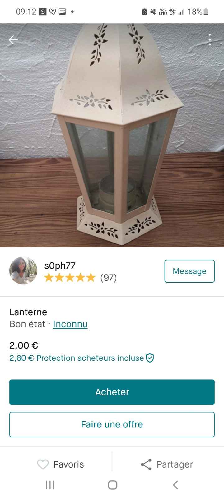 Recherche lanternes blanches - 2