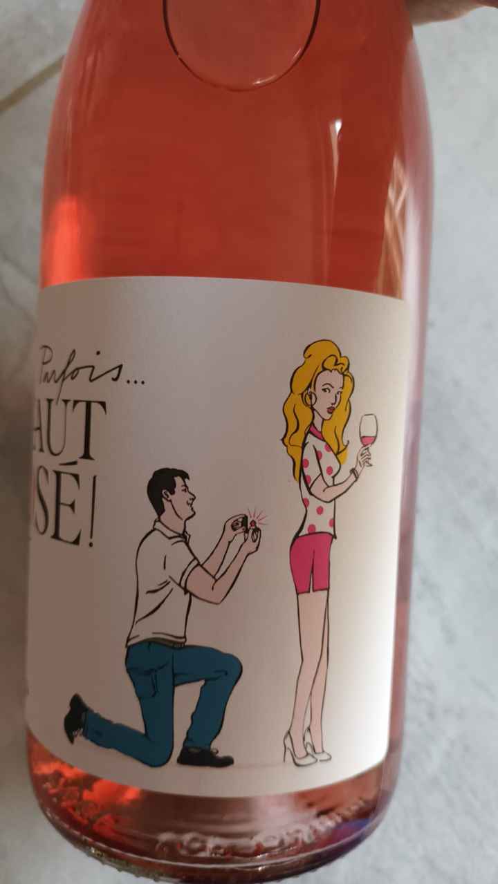 Ma bouteille pour la ronde des rubans hommes - 2