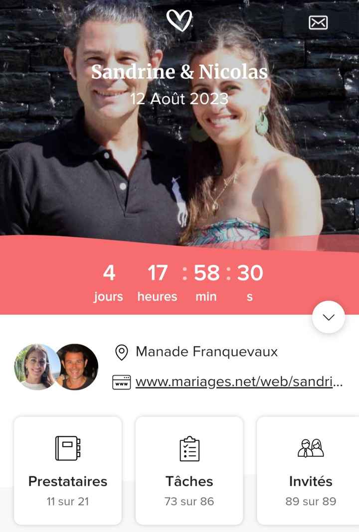 Officiellement en congé pour mariage - 1