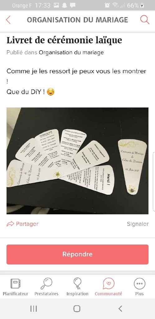 Livret cérémonie laïque - 1