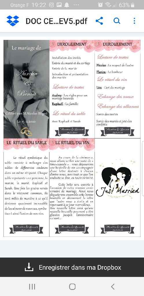 Livret cérémonie laïque - 1