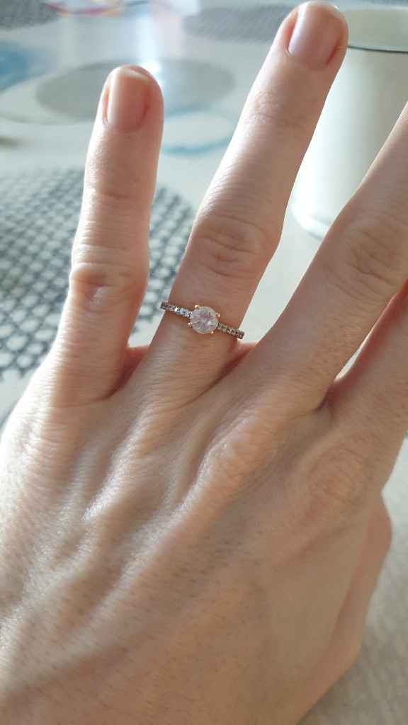 Bagues de fiançailles. - 1