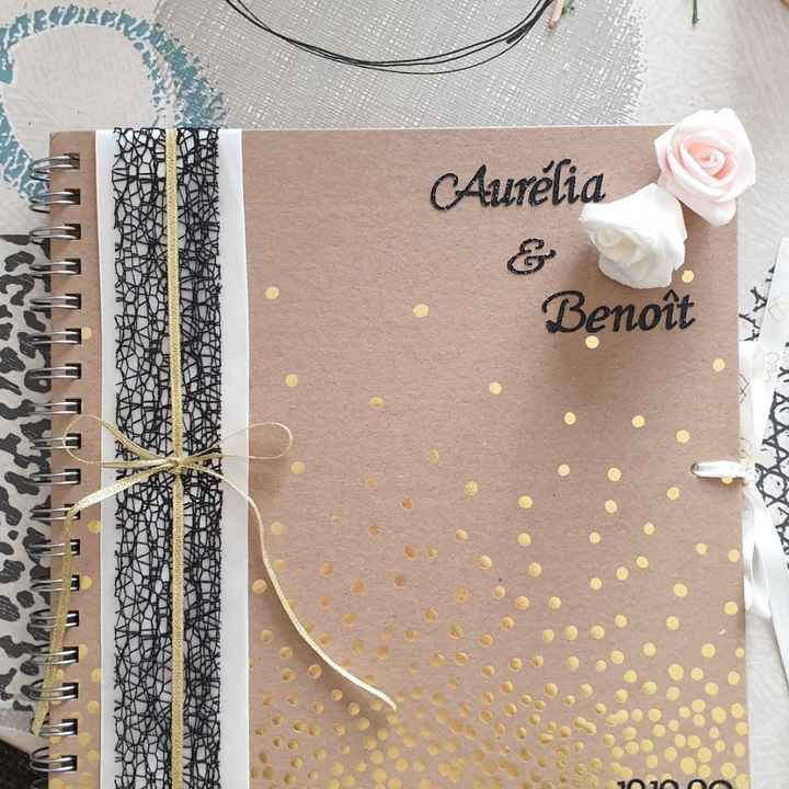 Livre d'or fait sois même - 1