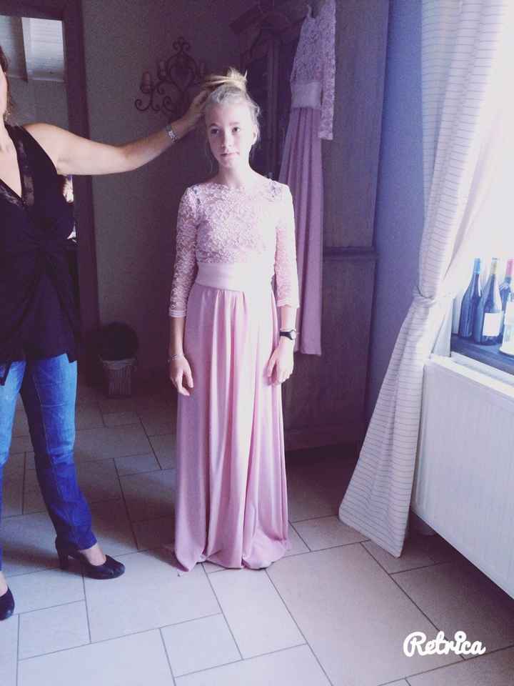 Mes nièces (demoiselles d'honneur)