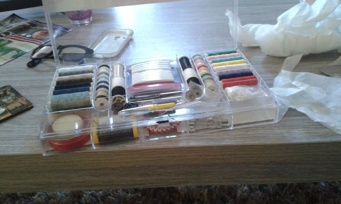 En route pour confectionner les coussins