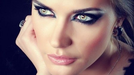 smoky eyes yeux clair