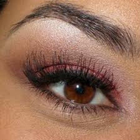 maquillage yeux marrons