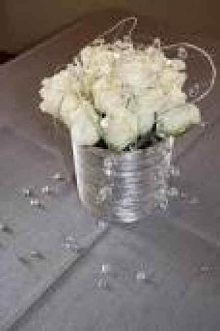 mariage gris et blanc