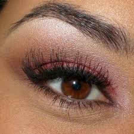 maquillage yeux marrons