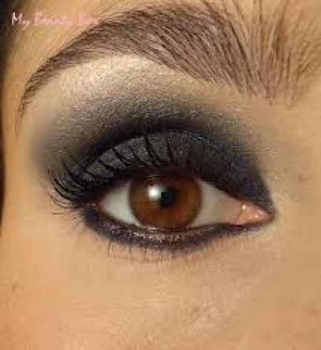 maquillage yeux marrons