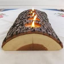 bougeoires en bois