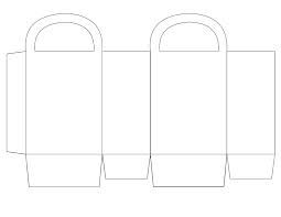 patron pour sac cabas en papier