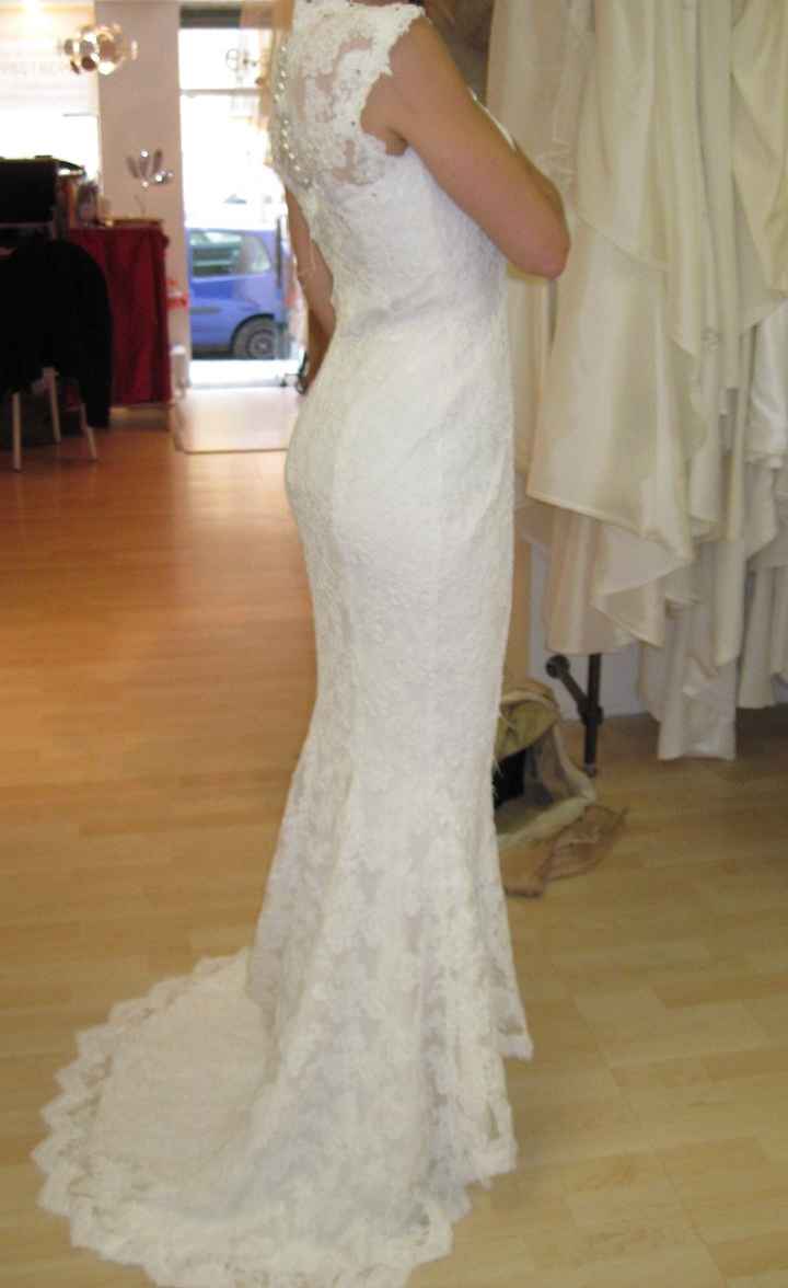 ma robe avec retouches finies de dos