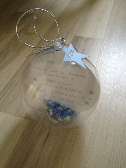 menu ou faire part thème étoile