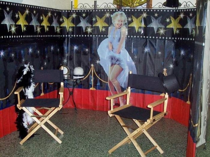 idée décoration pour photobooth thème cinéma