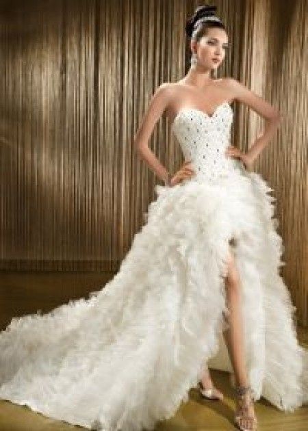 Robe de mariée courte