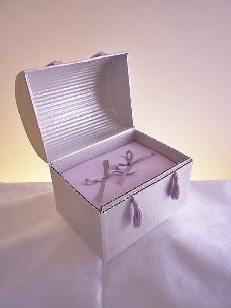 Coffret pour les alliances