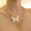 collier papillon