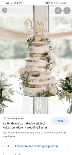 Gâteau mariage 1