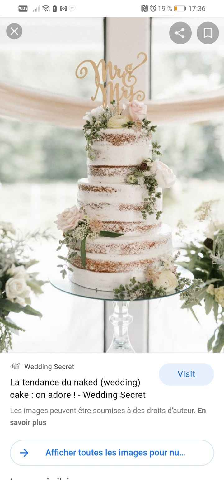 Gâteau mariage - 1