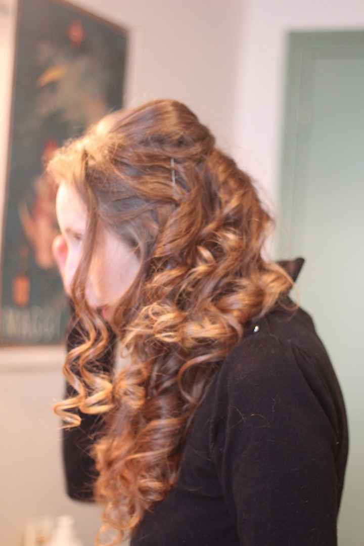 essai de coiffure side hair