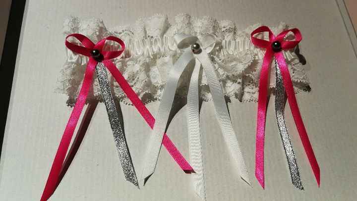 Jeu à gratter : Jarretière customisée - 1