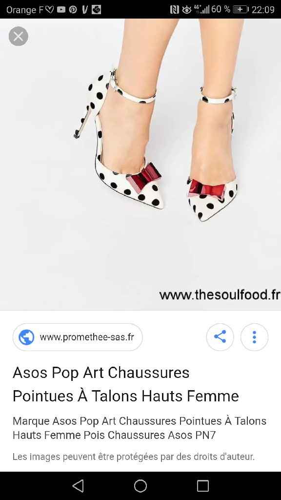 Cherche chaussure avec des  pois quelle site ? - 3