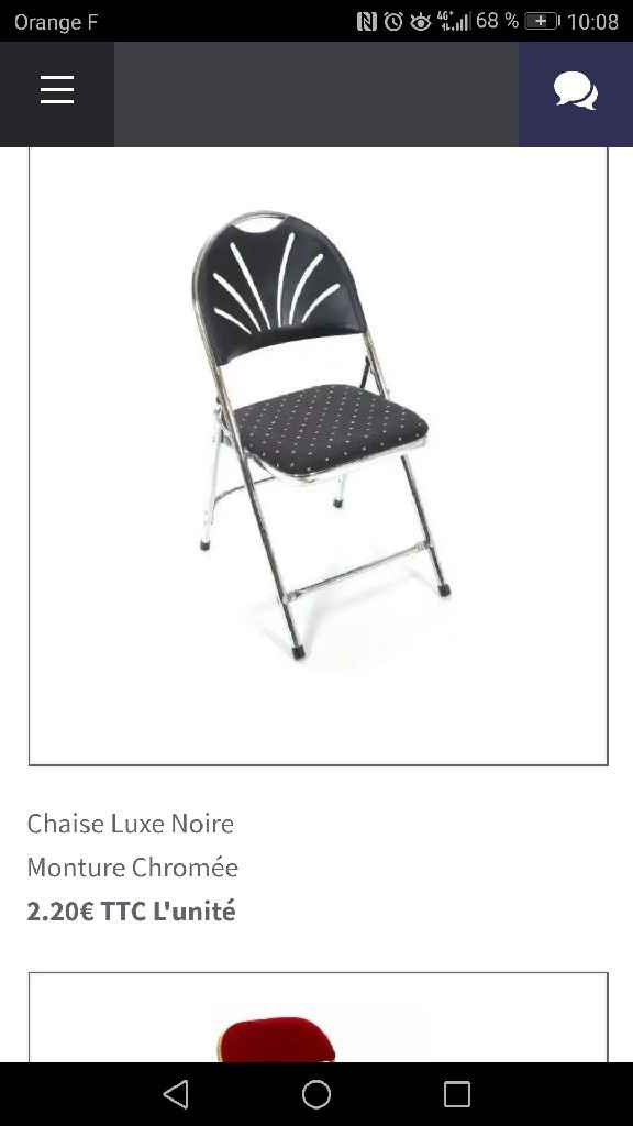 Chaises / housses de chaises - 2