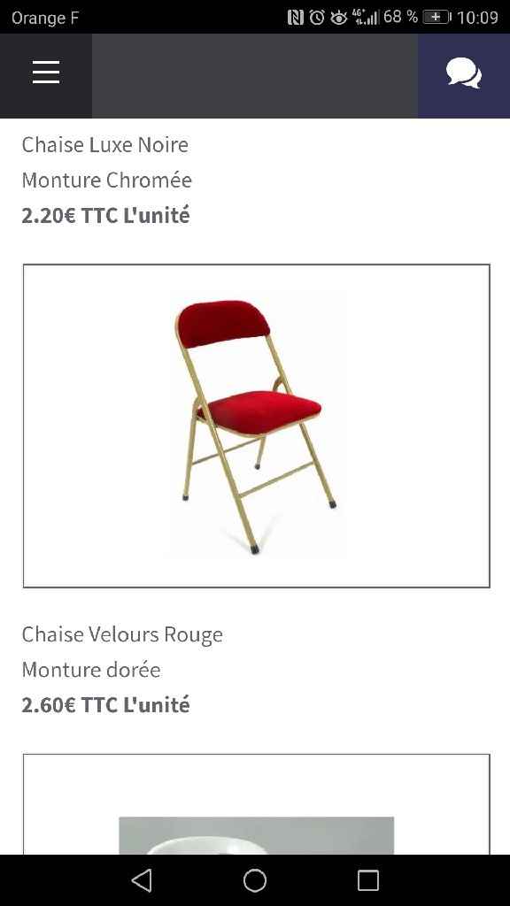 Chaises / housses de chaises - 3
