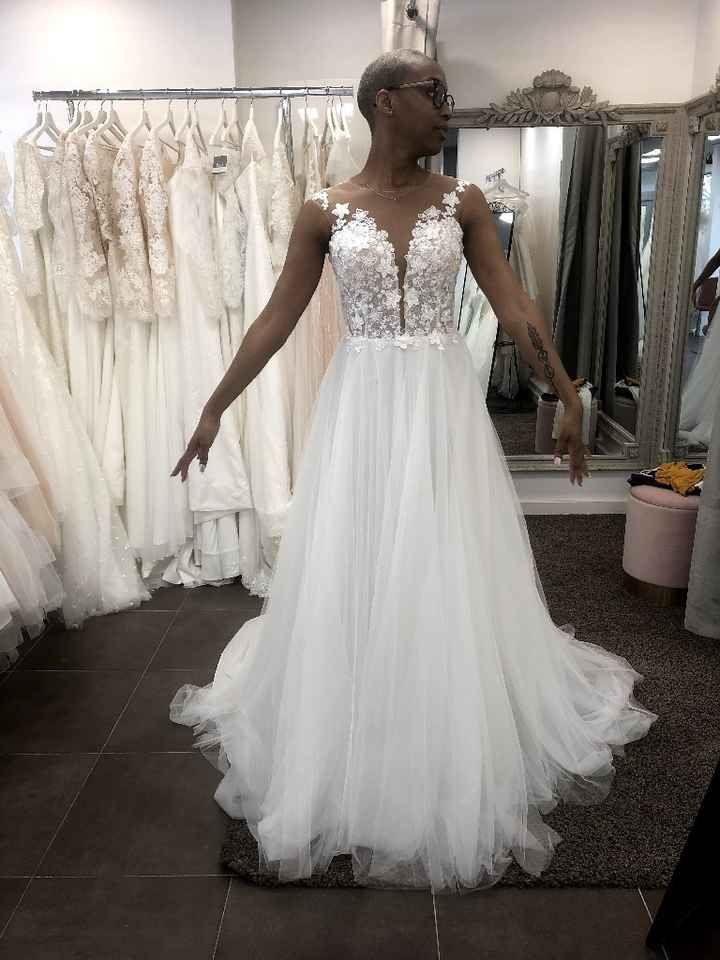 Cheveux courts pour la mariée - 1