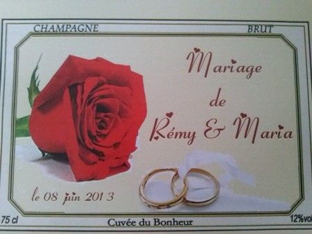 etiquettes champagne