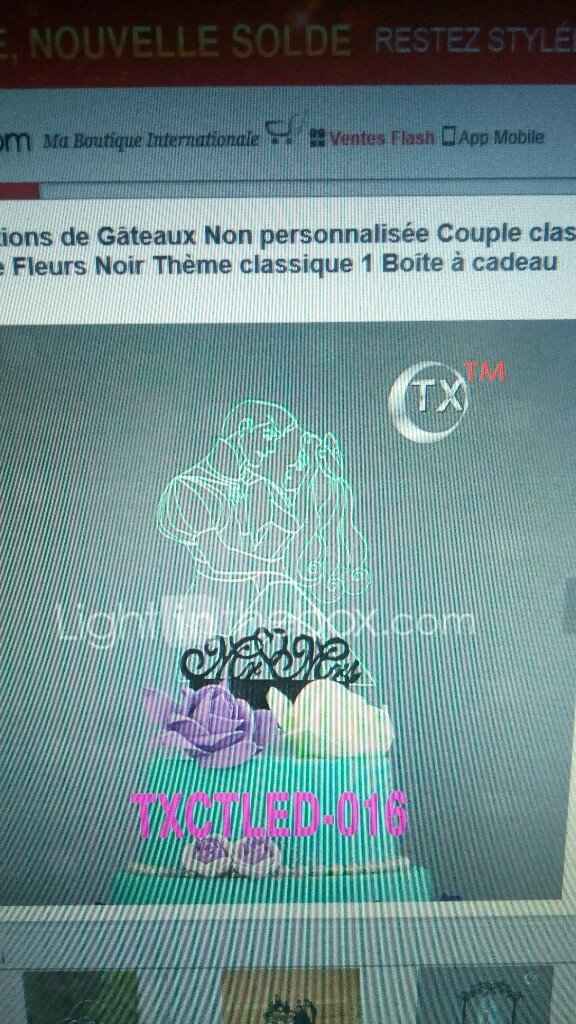 Montrez moi vos cakes topper - 1