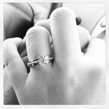Ma Bague de fiancailles!