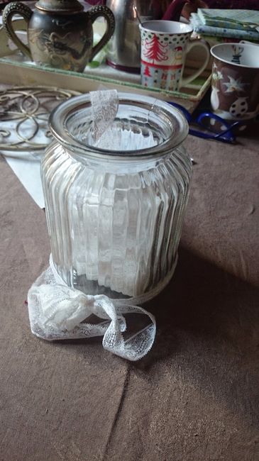 Bonbonnière détournée en Vase