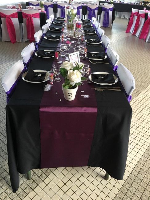 table violette