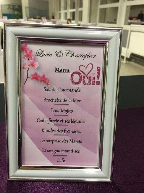 menus