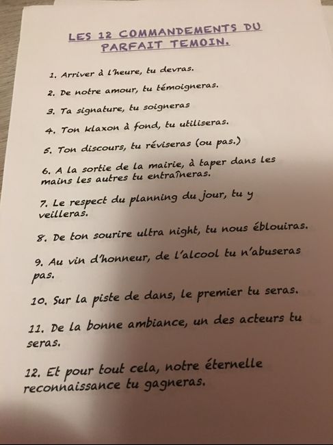  Cadeaux témoins et demoiselles/garçons d’honneur - 5