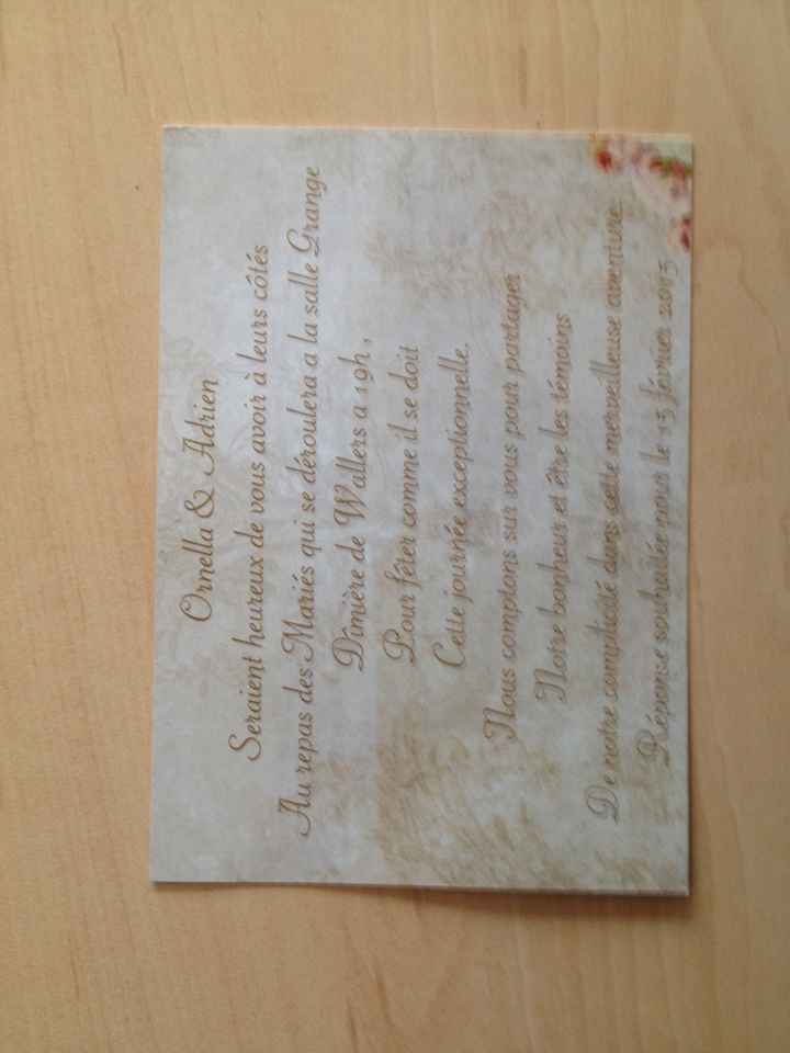A quoi resemble vos faire part - 4