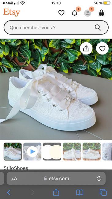 Chaussures jour j Mariée 4