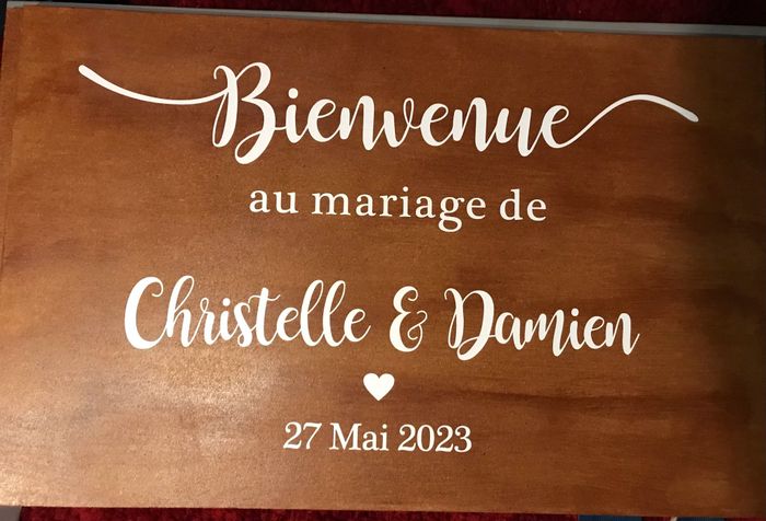 Panneau de bienvenue 1