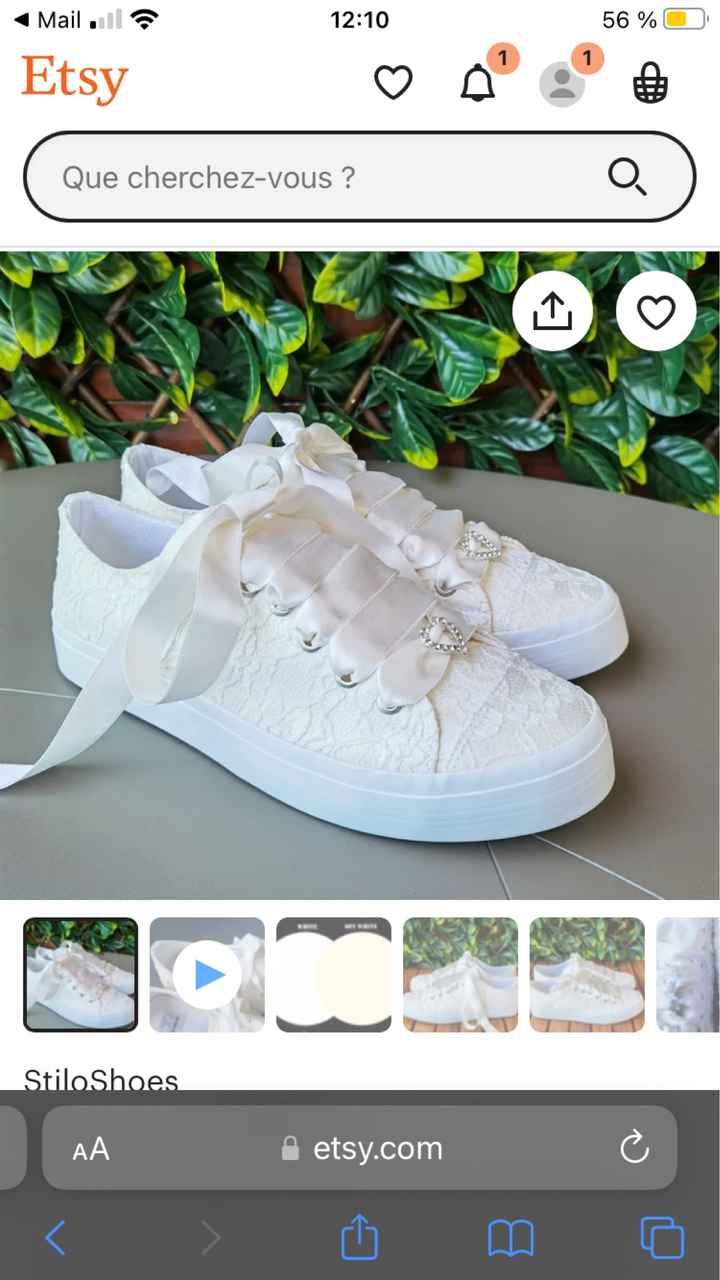 Mariage à talons ou en basket ? - 1