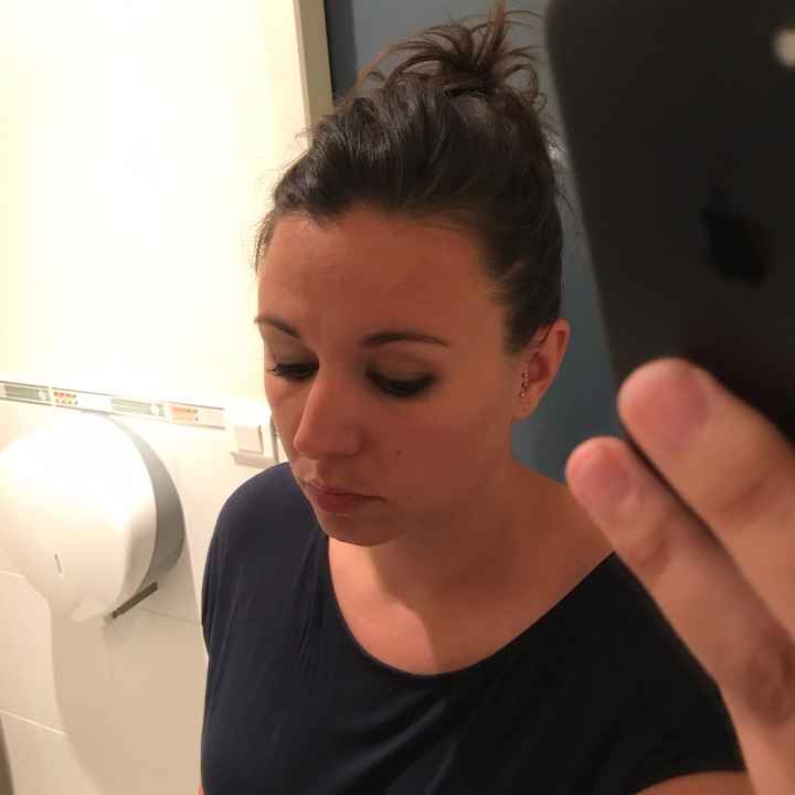 Essai maquillage yeux
