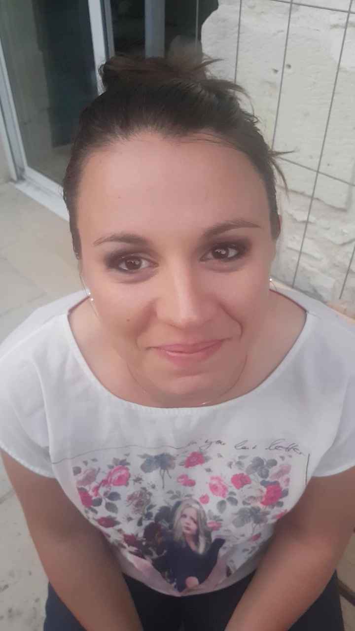 Maquillage 2ème essais soir