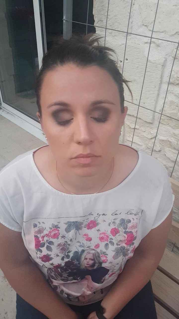 Maquillage 2 ème essais soir