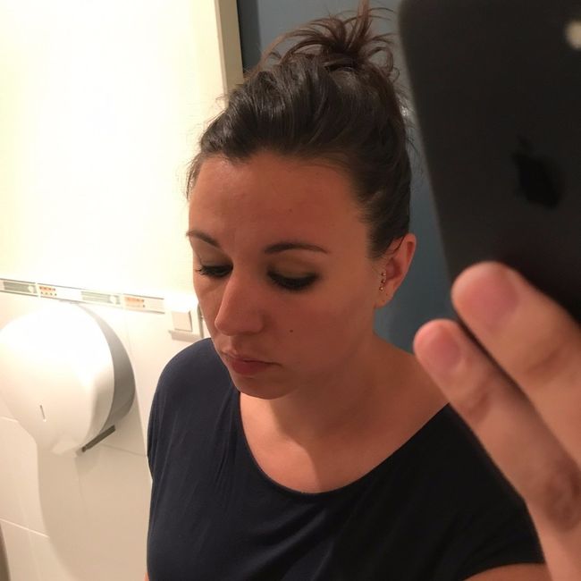 Essai maquillage yeux