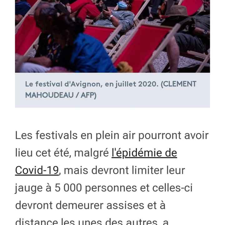 Bonne nouvelle les festivals seront autorisés cet été ! - 2